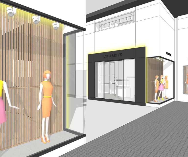 Σχεδιασμός καταστήματος Lycabette – Κέντρο Αθήνας