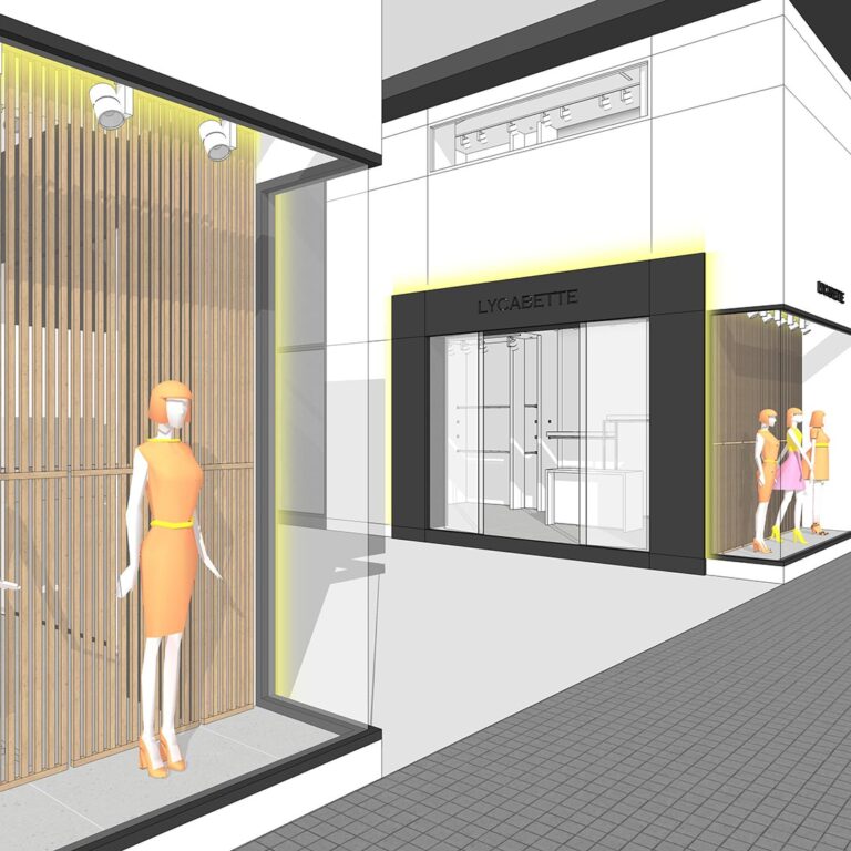 Σχεδιασμός καταστήματος Lycabette – Κέντρο Αθήνας